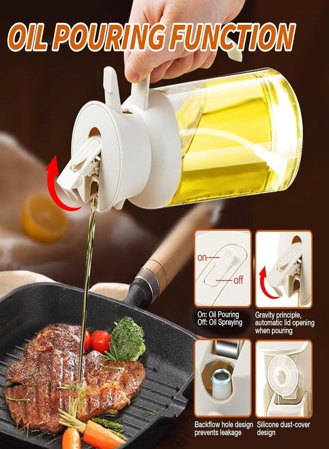 STARKENDY Oil Dispenser Sprayer and Bottle for Kitchen | Spraying and Pouring BBQ Roasting Salad Making (Pack of 1) - Image 3
